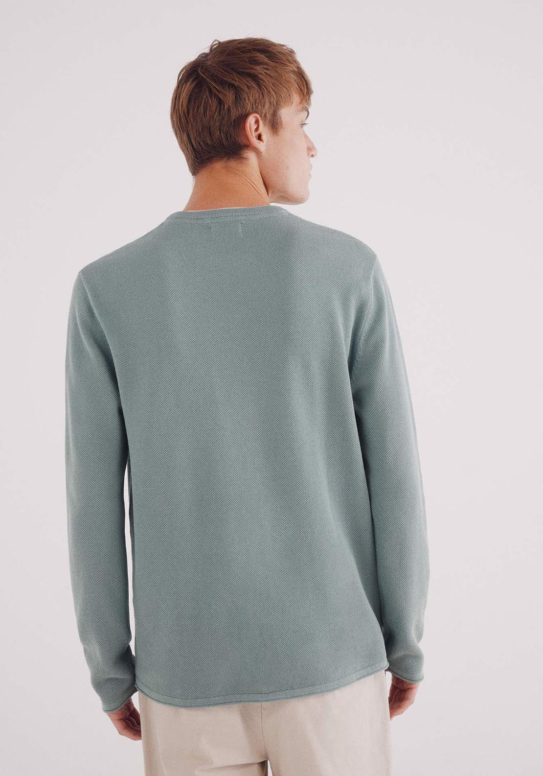 Textured Jumper - Green