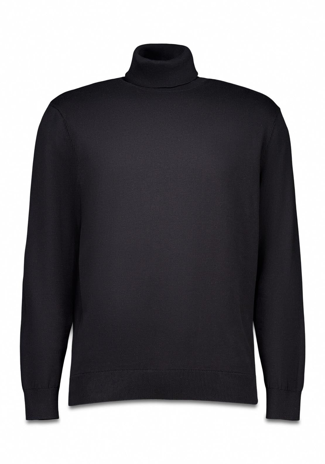 Springfield Turtle Neck Jumper - Black 5 Shaws Department Stores
