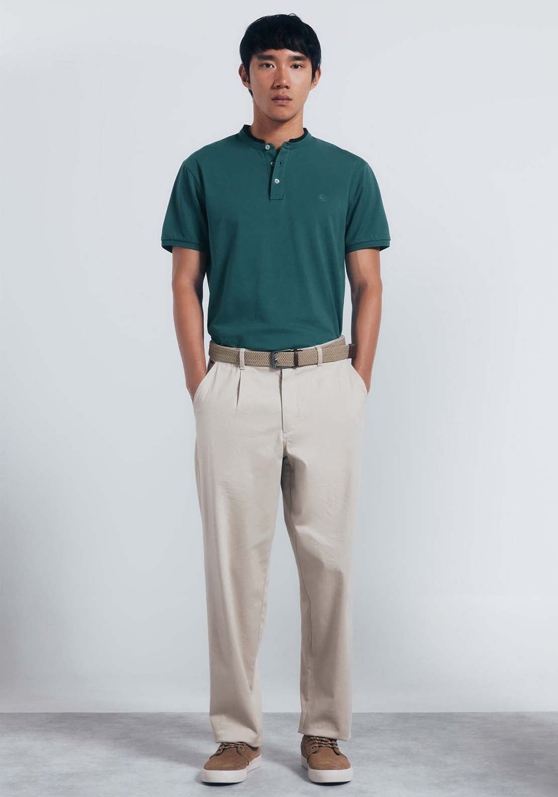 Textured Jumper - Green