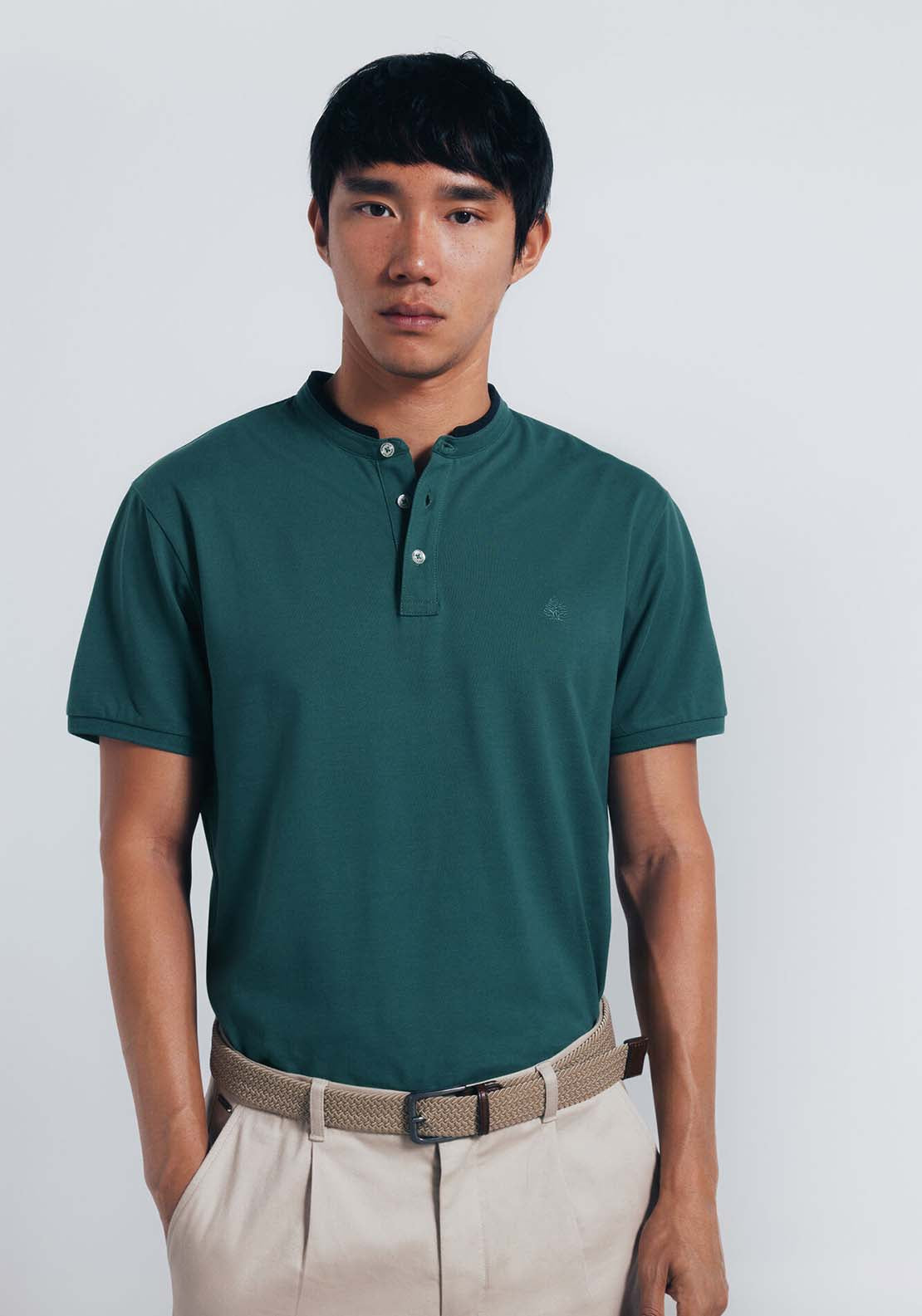 Textured Jumper - Green