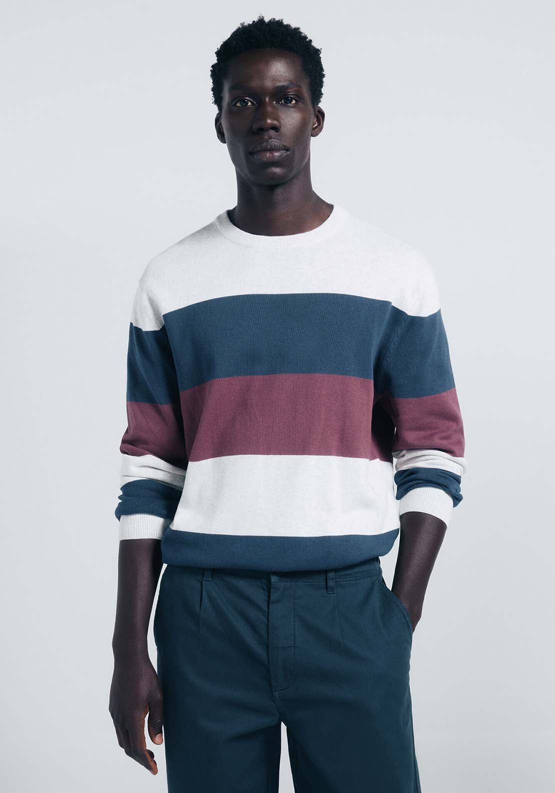 Textured Jumper - Red