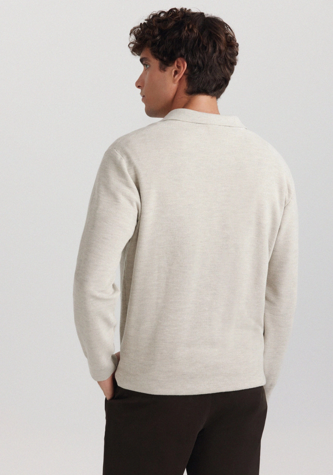 Structured Polo - Beige