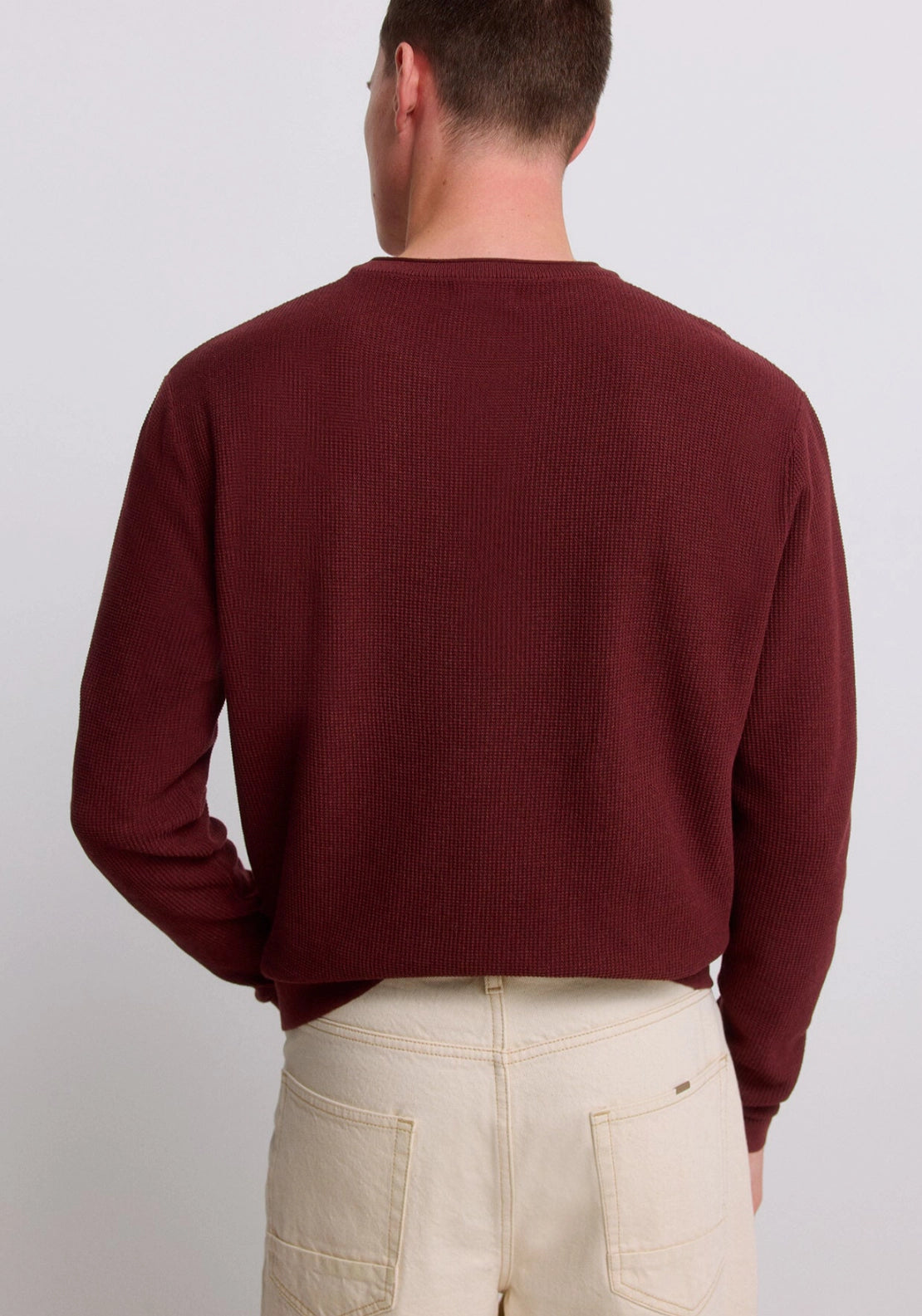 Double Collar Knit - Orange
