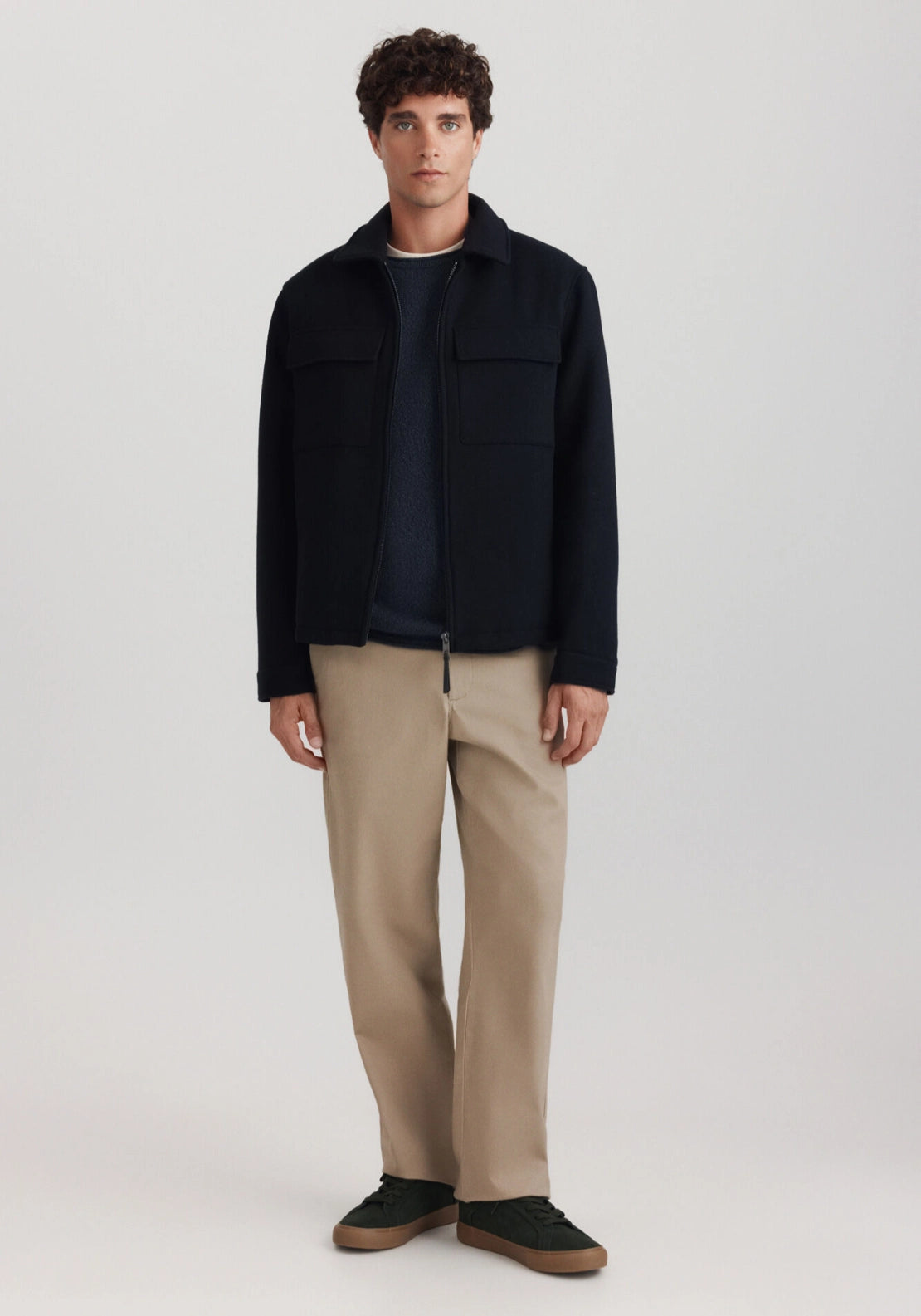 Roll Up Knit - Blue