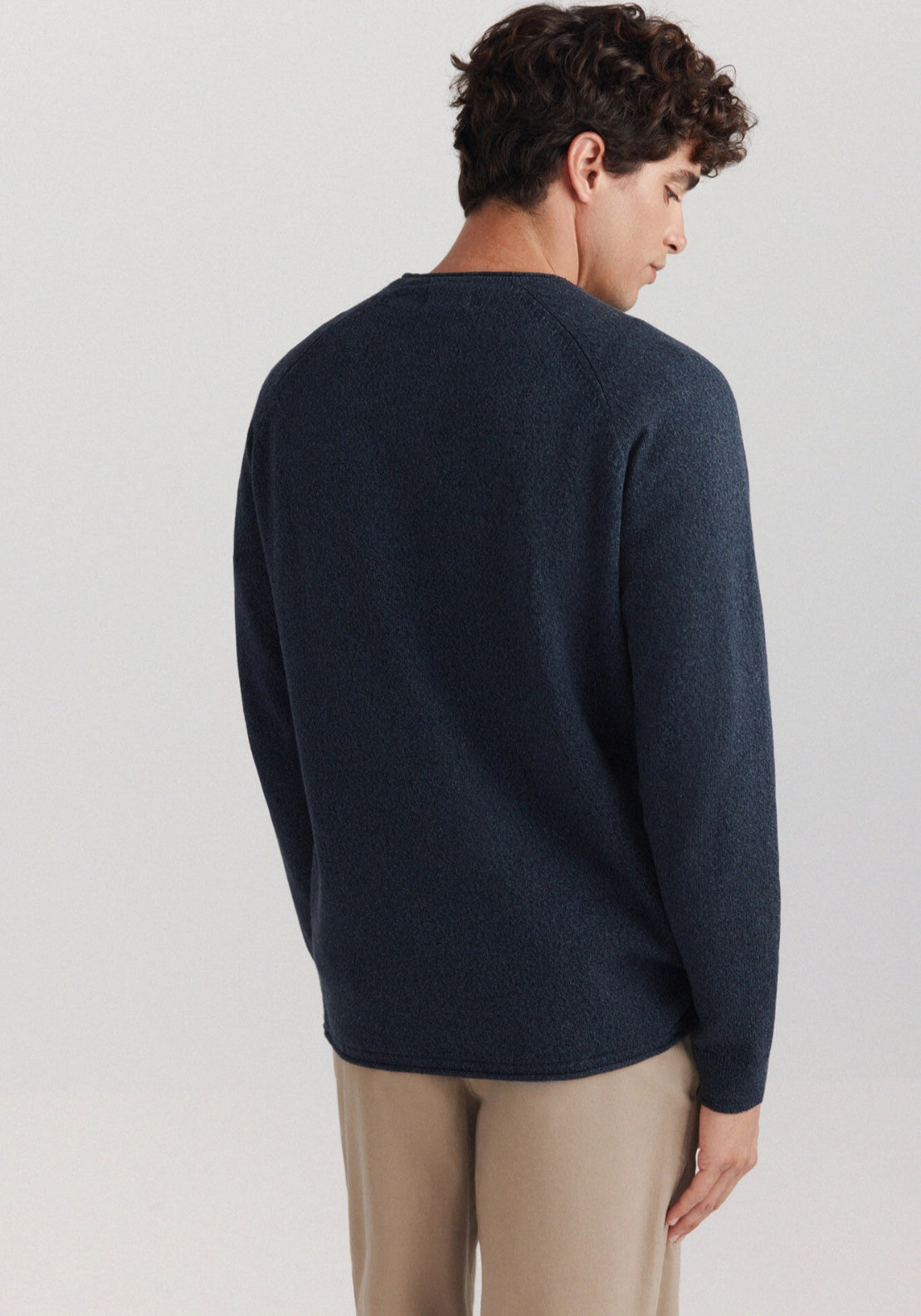 Roll Up Knit - Blue