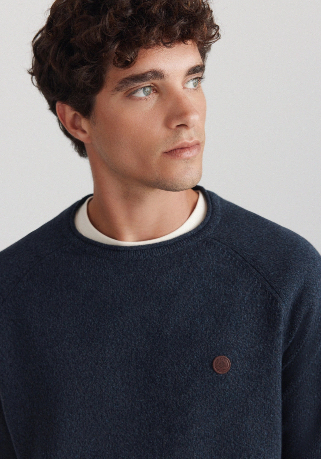 Roll Up Knit - Blue