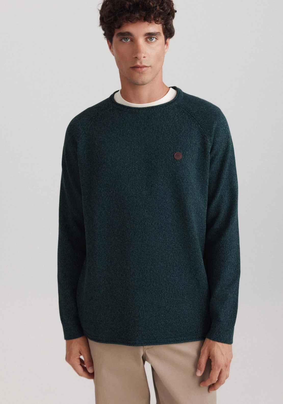 Roll Up Knit - Green