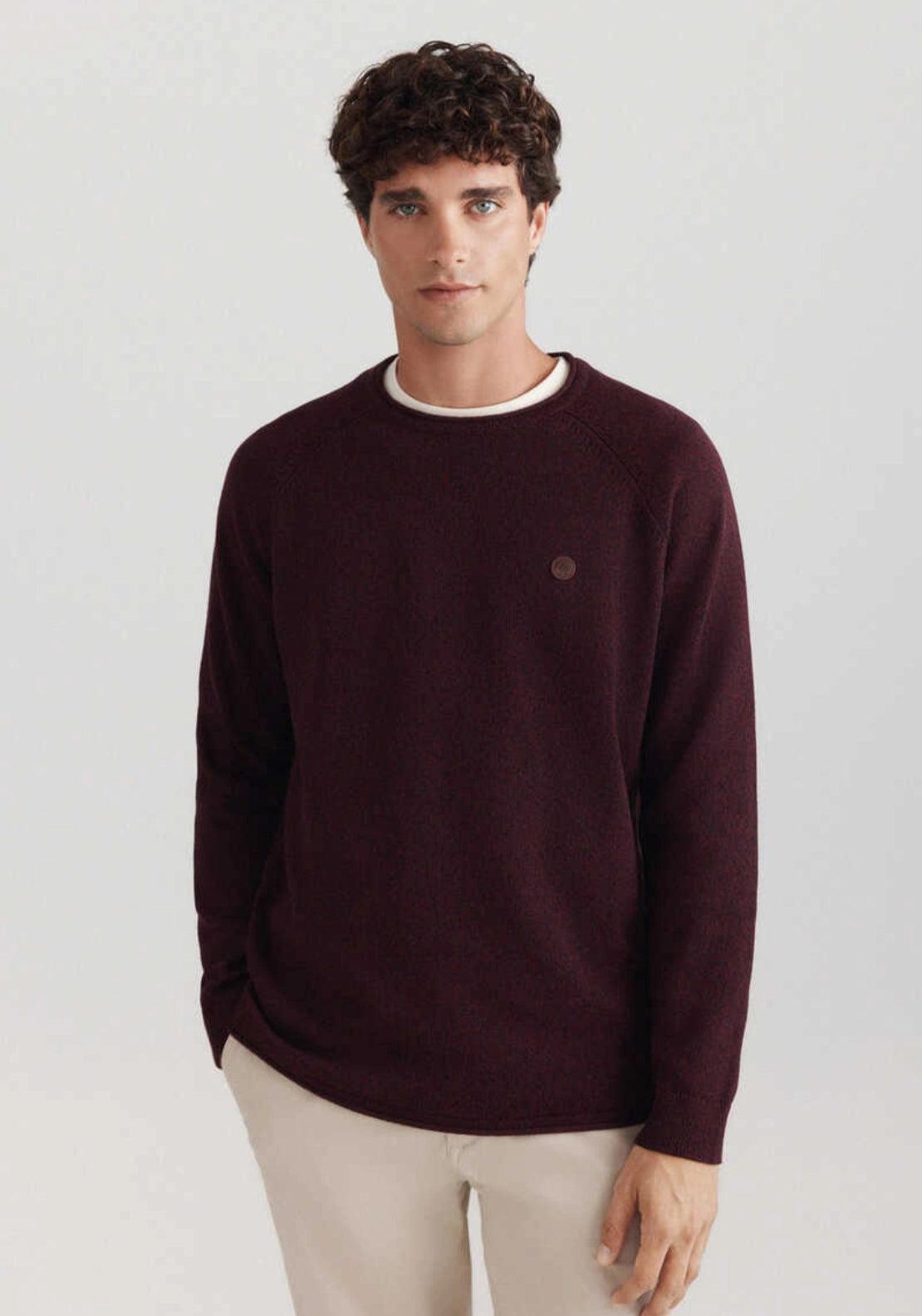 Roll Up Knit - Red