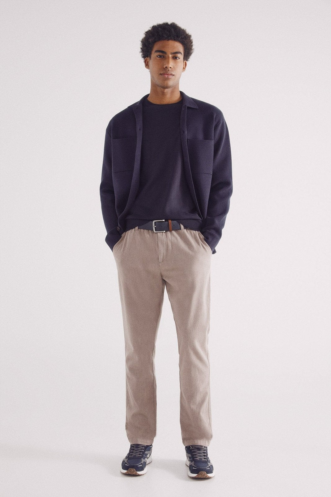 Springfield Essential jumper - Navy 7 Shaws Department Stores