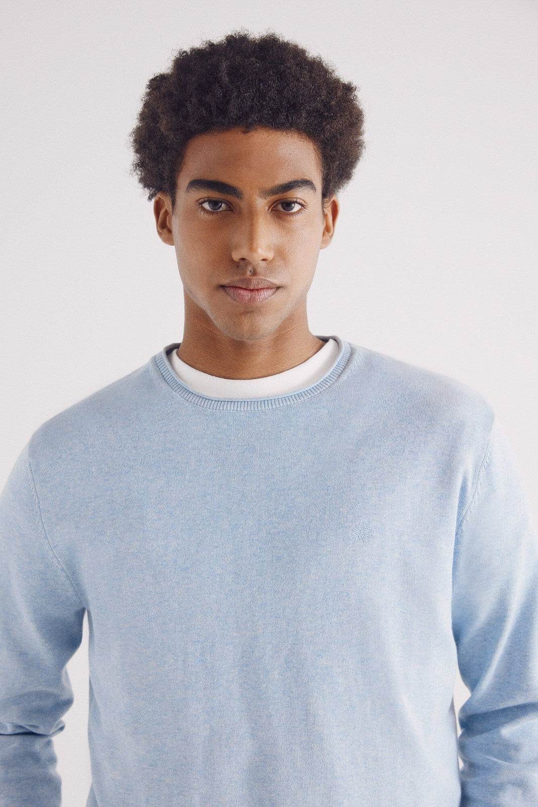 Springfield Essential jumper - Blue 7 Shaws Department Stores