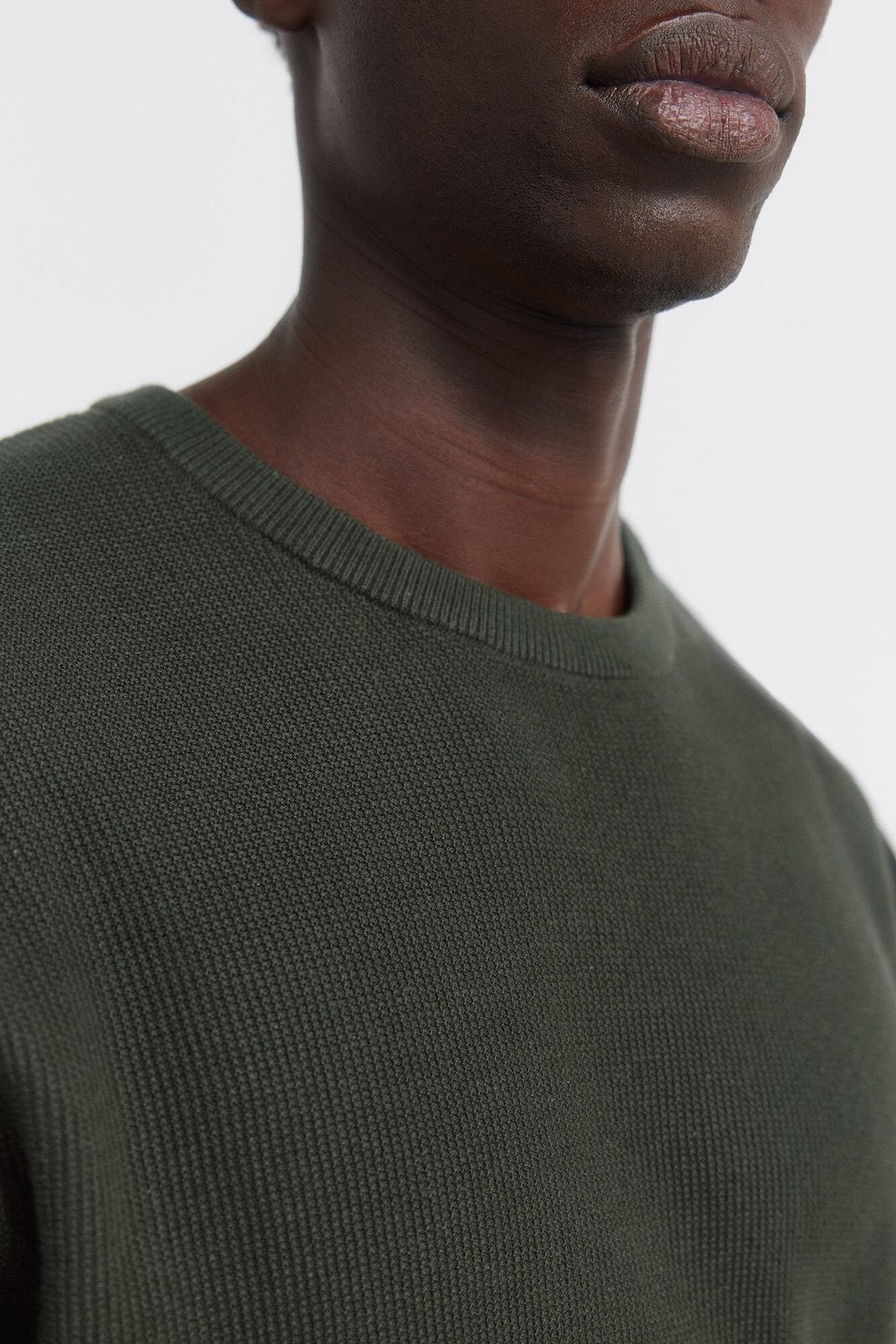 Basic Structured Knit - Green