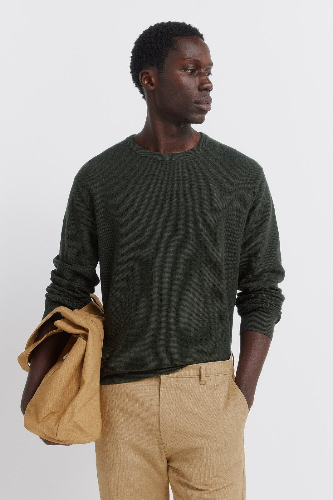 Basic Structured Knit - Green