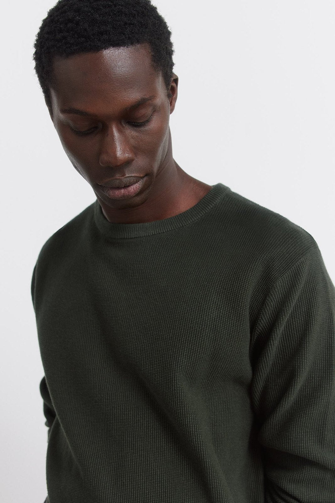 Basic Structured Knit - Green