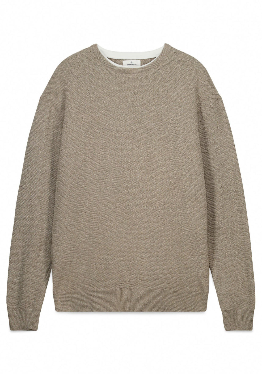 Double Knit Jumper - Brown
