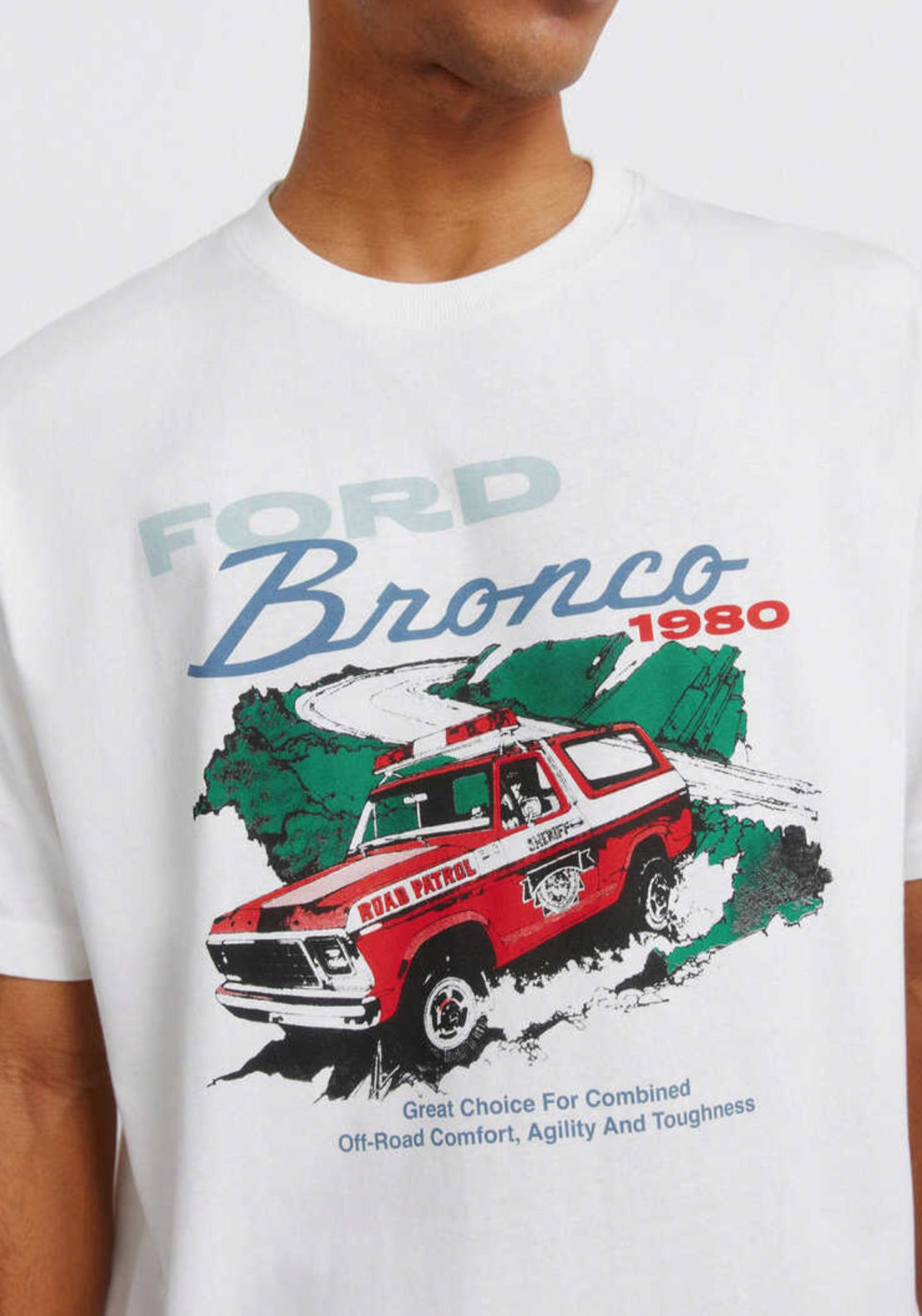 Ford Bronco 1980 T-Shirt - White