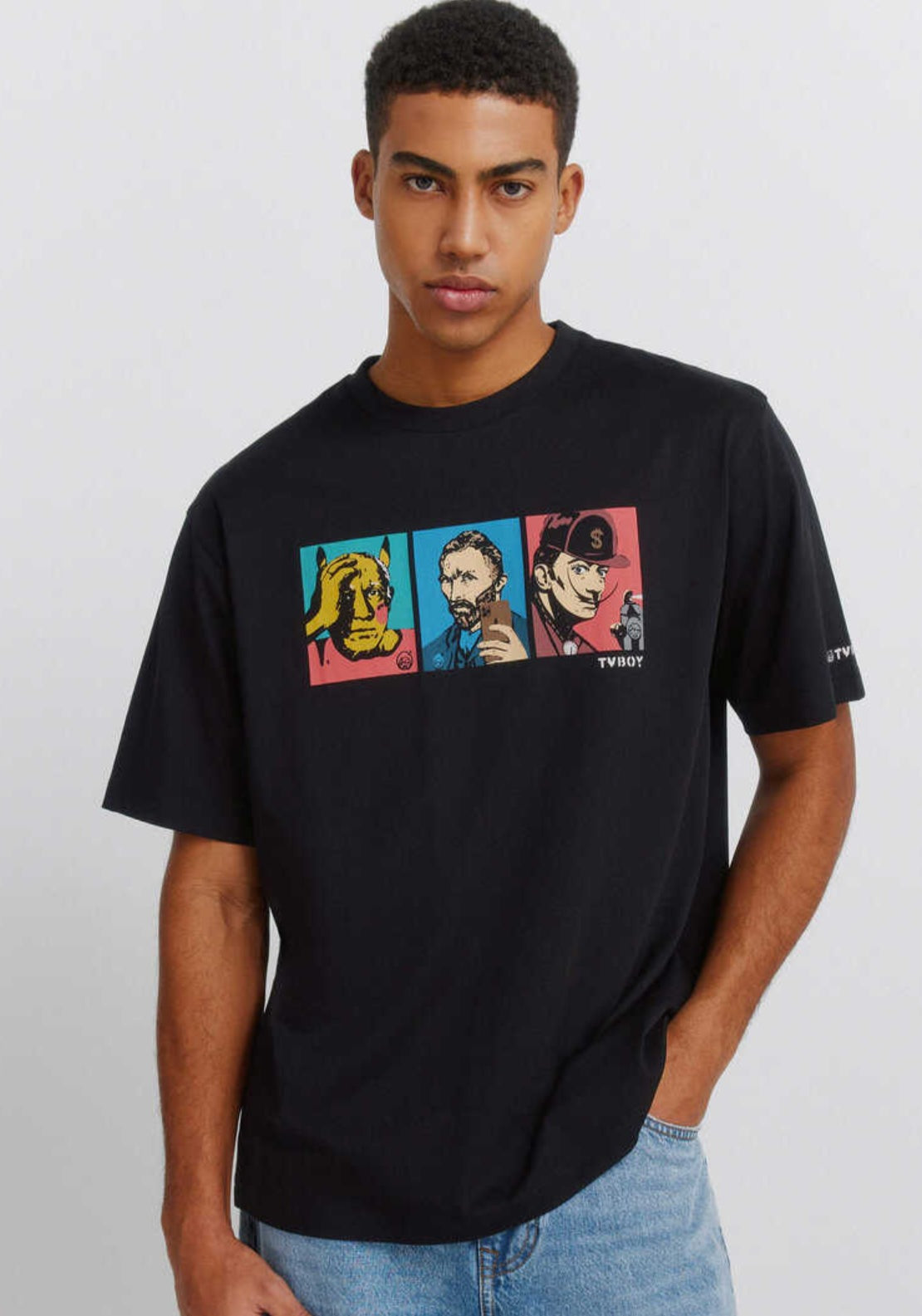 Print T-Shirt - Black