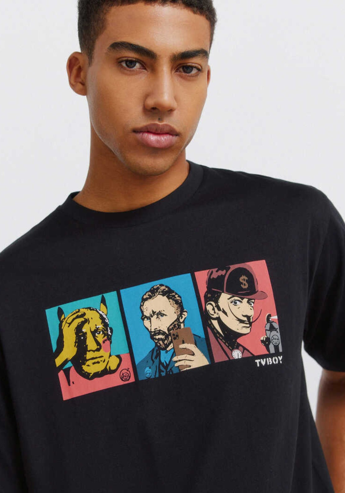 Print T-Shirt - Black