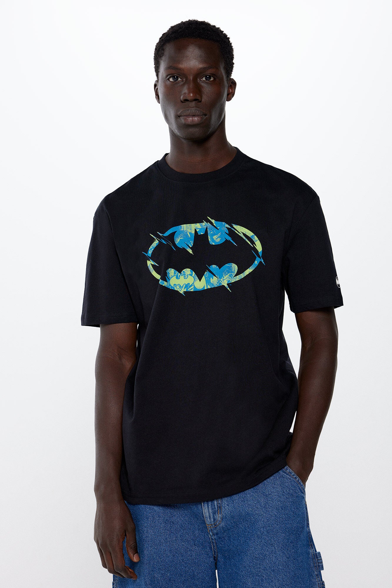 Springfield Licence Batman Tshirt - Black 1 Shaws Department Stores