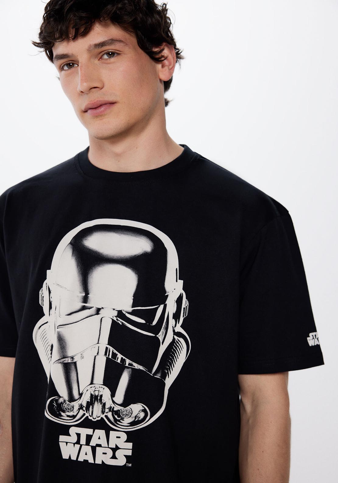 Springfield Stars Wars Helmet T-shirt - Black 3 Shaws Department Stores