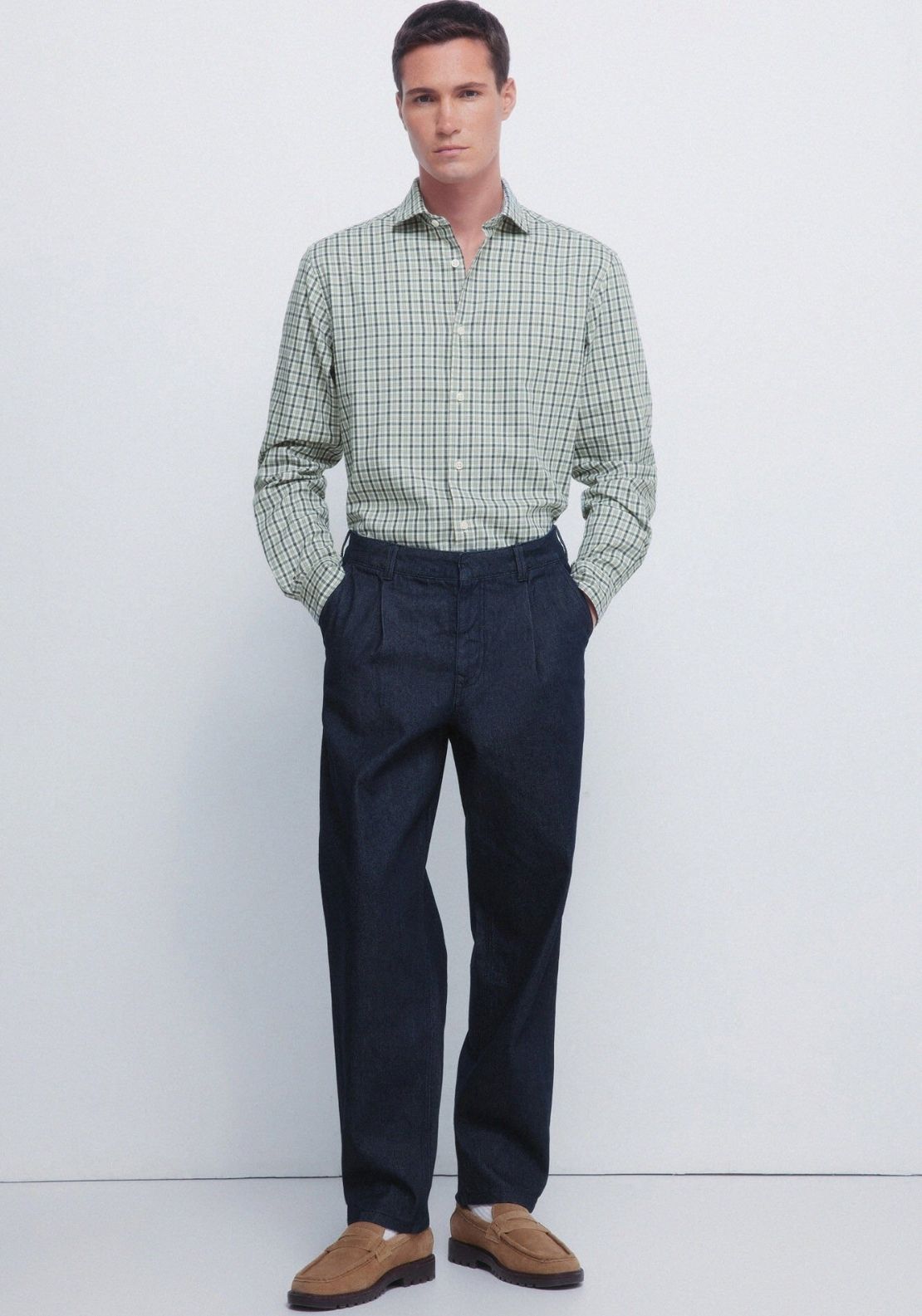 Small Checkered Shirt - Green