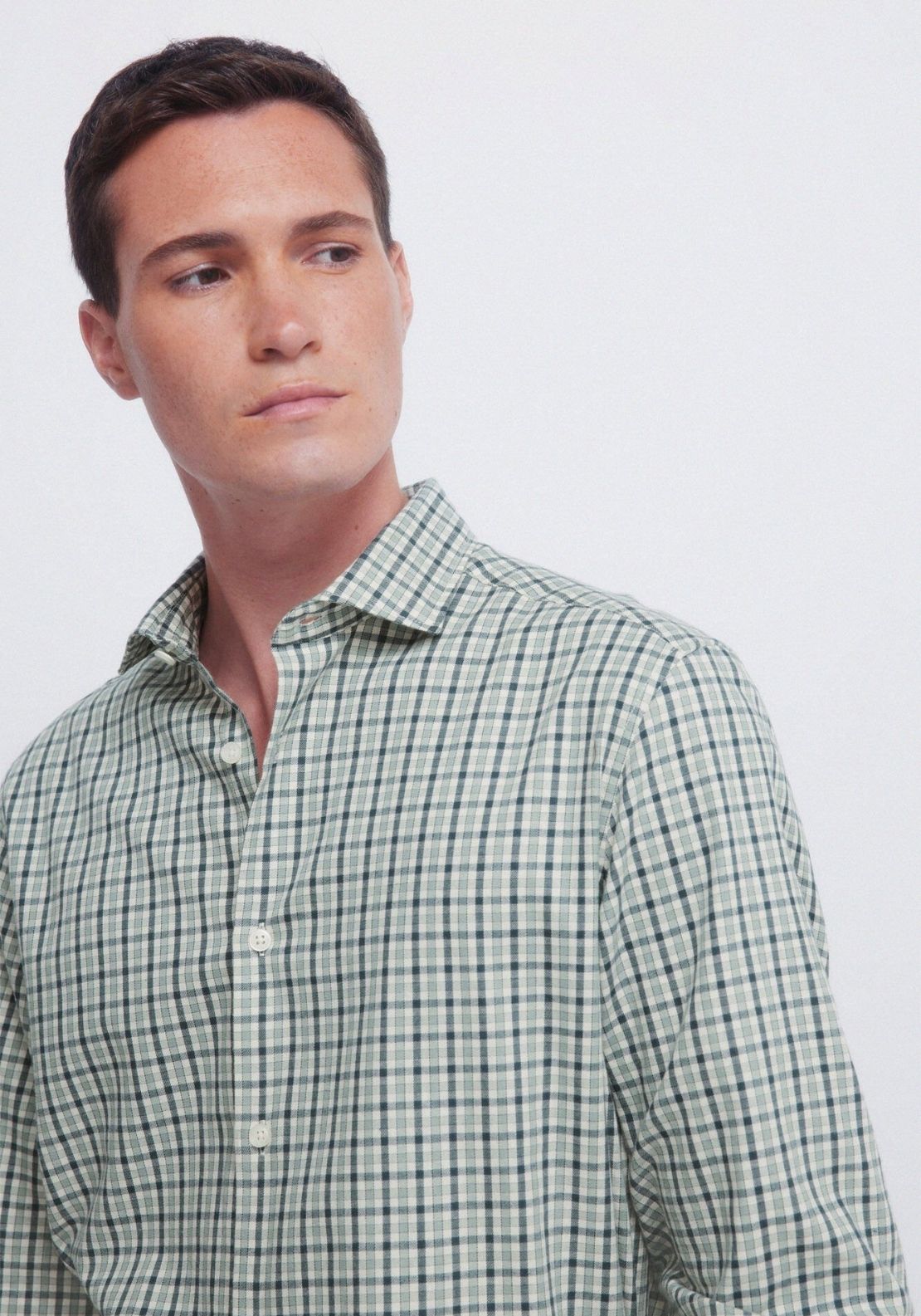 Small Checkered Shirt - Green