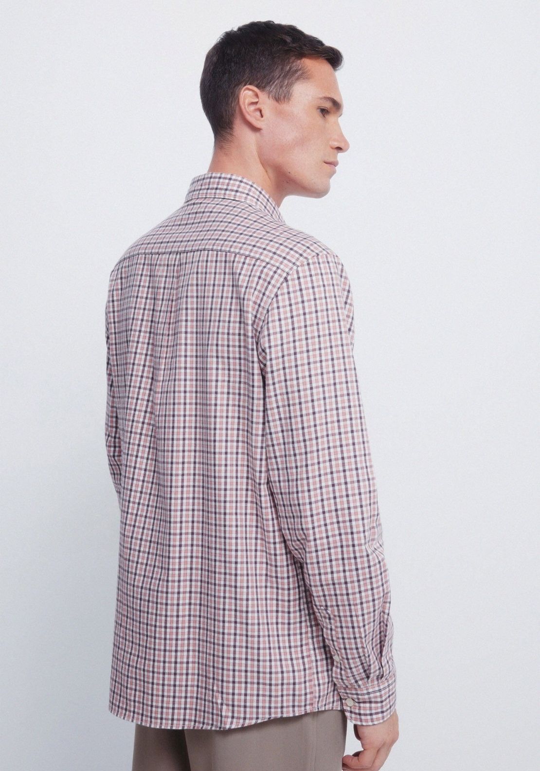Small Checkered Shirt - Pink
