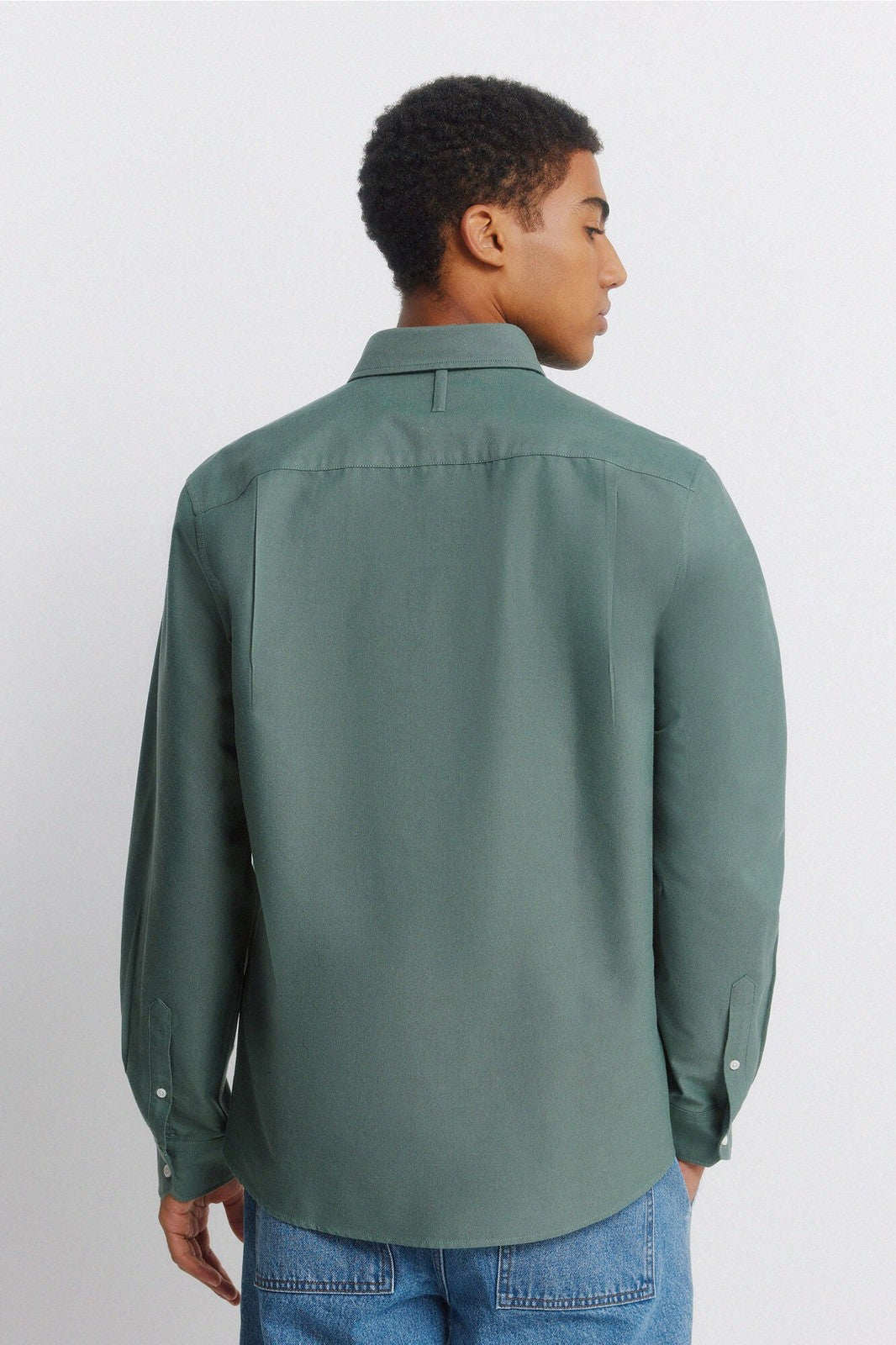 Oxford Wrinkle-Free Shirt - Green