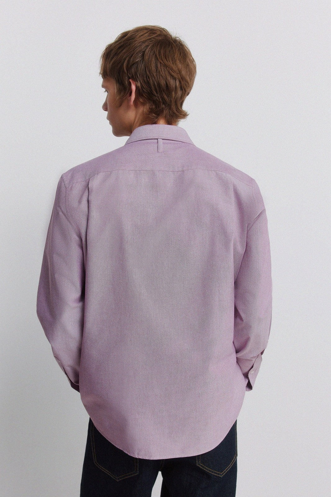 Oxford Wrinkle-Free Shirt - Red