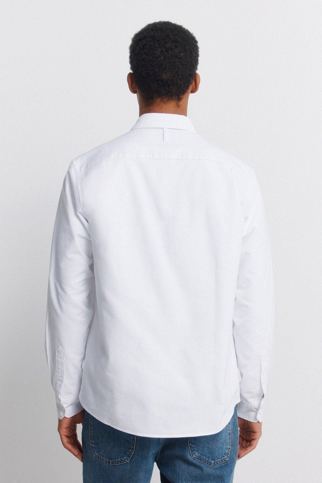Oxford Wrinkle-Free Shirt - White