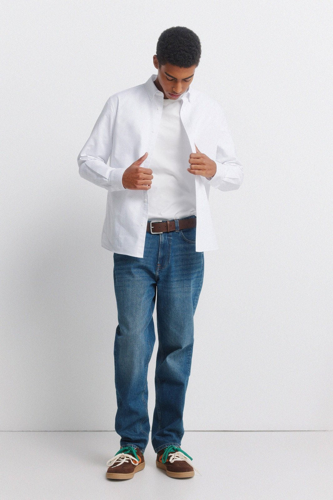 Oxford Wrinkle-Free Shirt - White