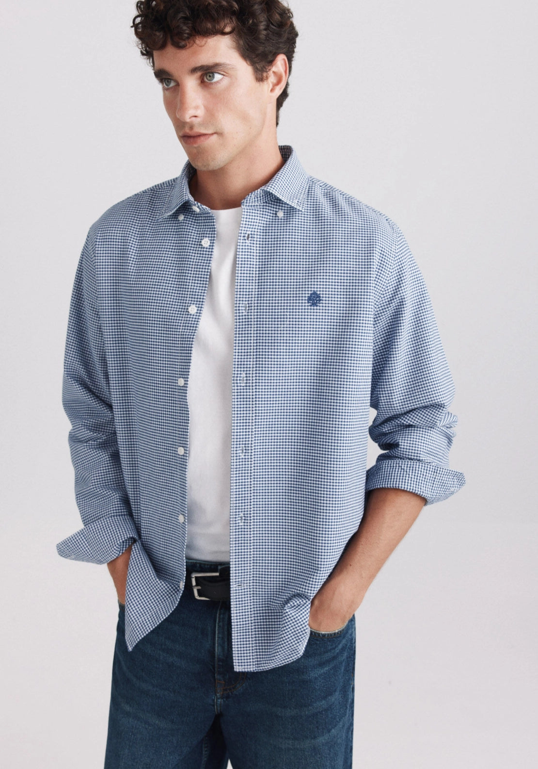 Vichy Oxford Shirt - Blue