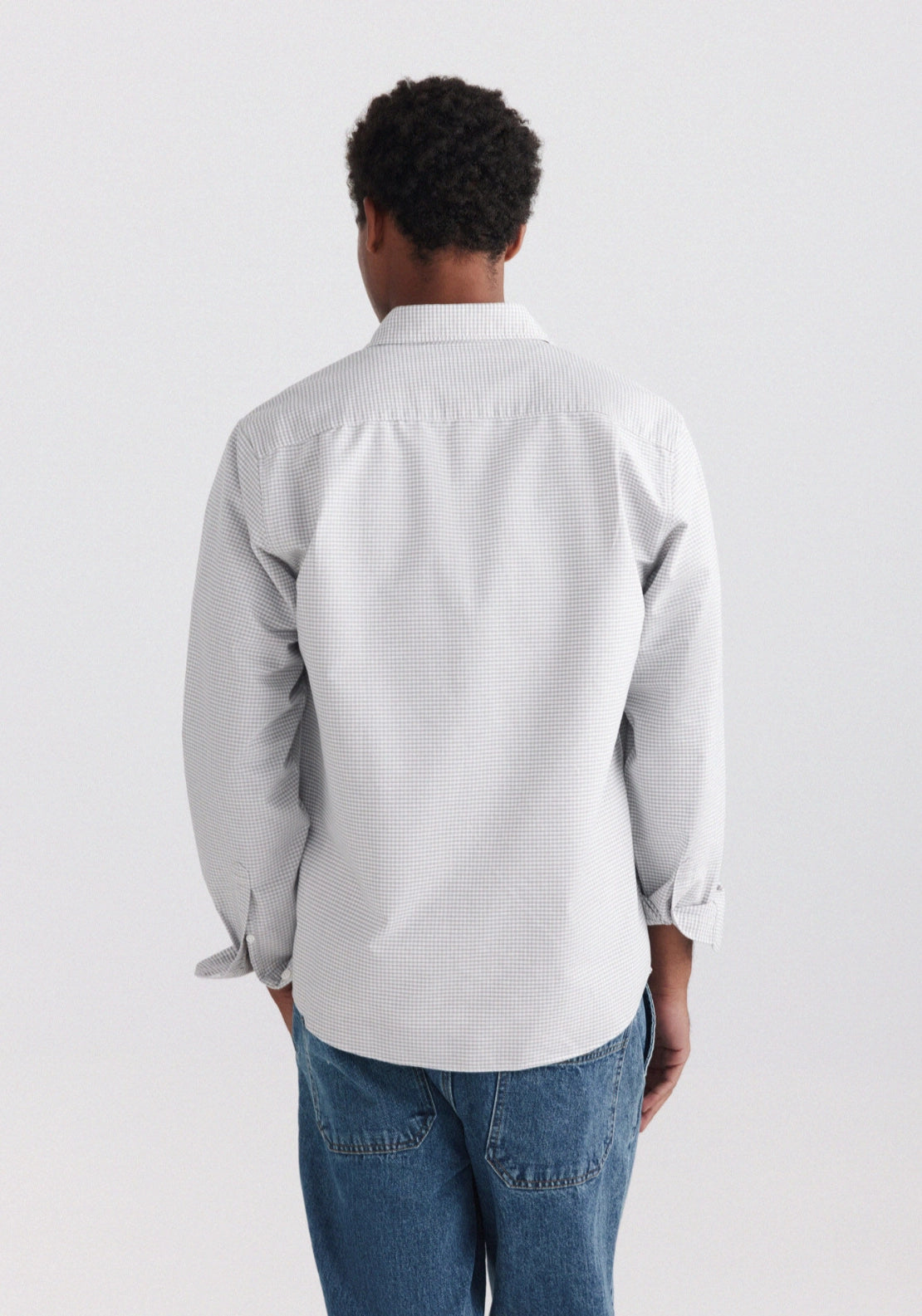 Vichy Oxford Shirt - Grey
