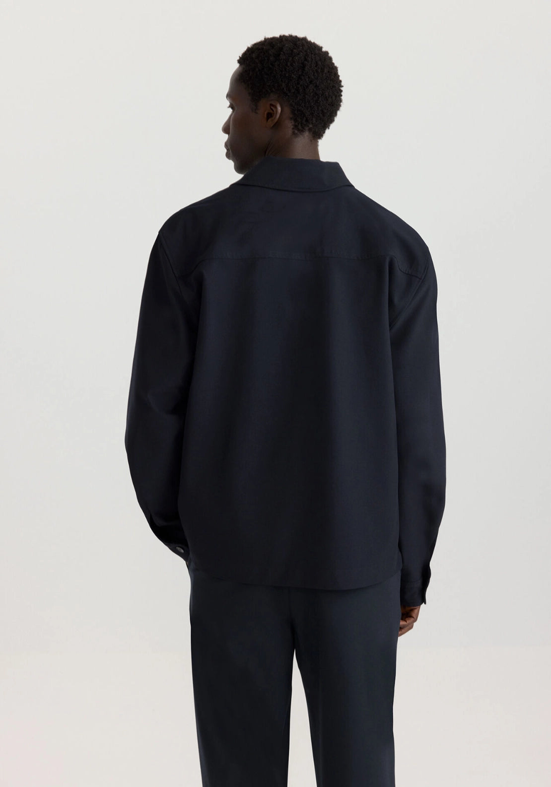 Fluid Overshirt - Blue