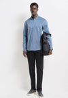 poplin dress shirt - Blue