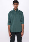 poplin dress shirt - Green