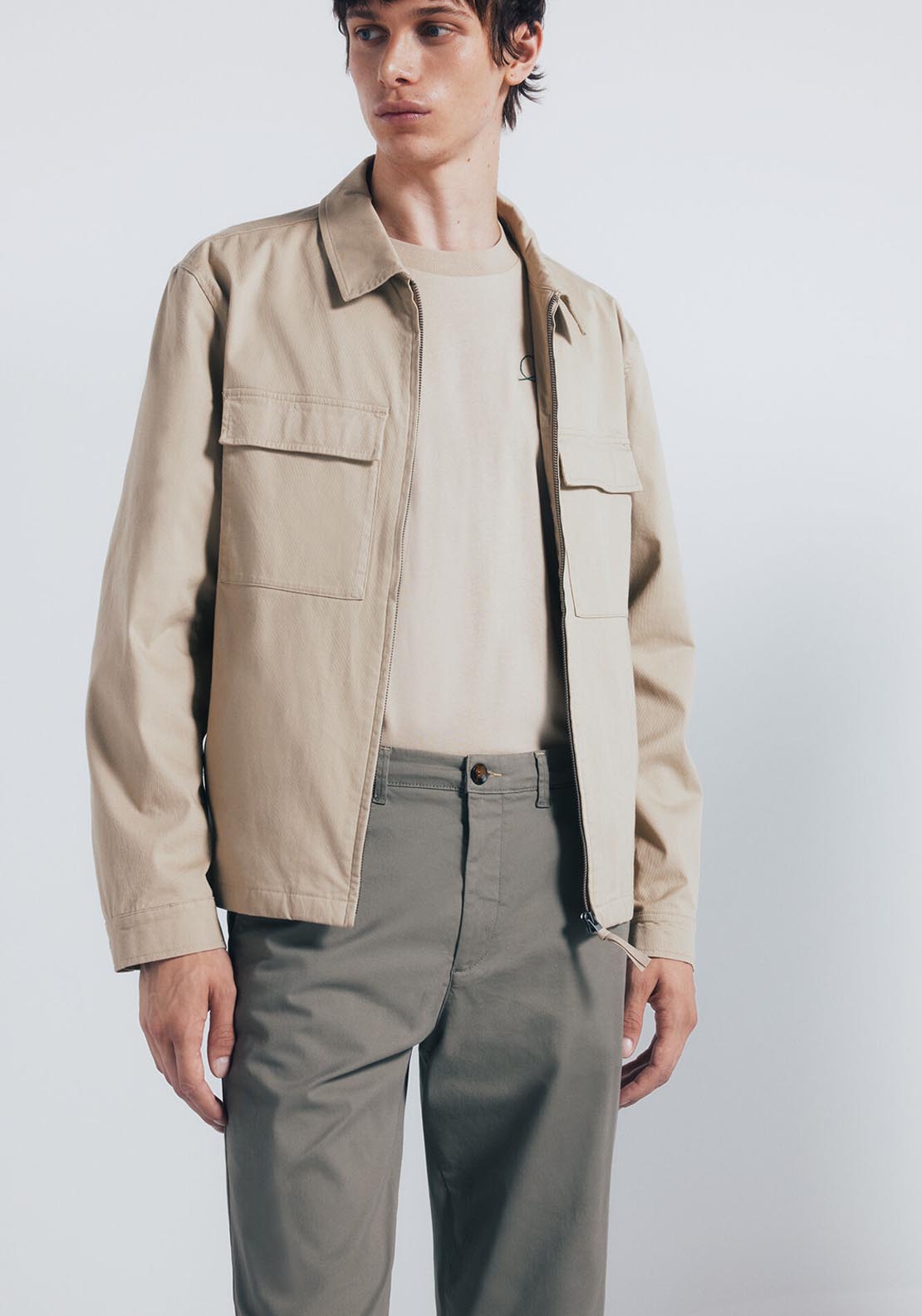 Slim Fit Chinos - Green