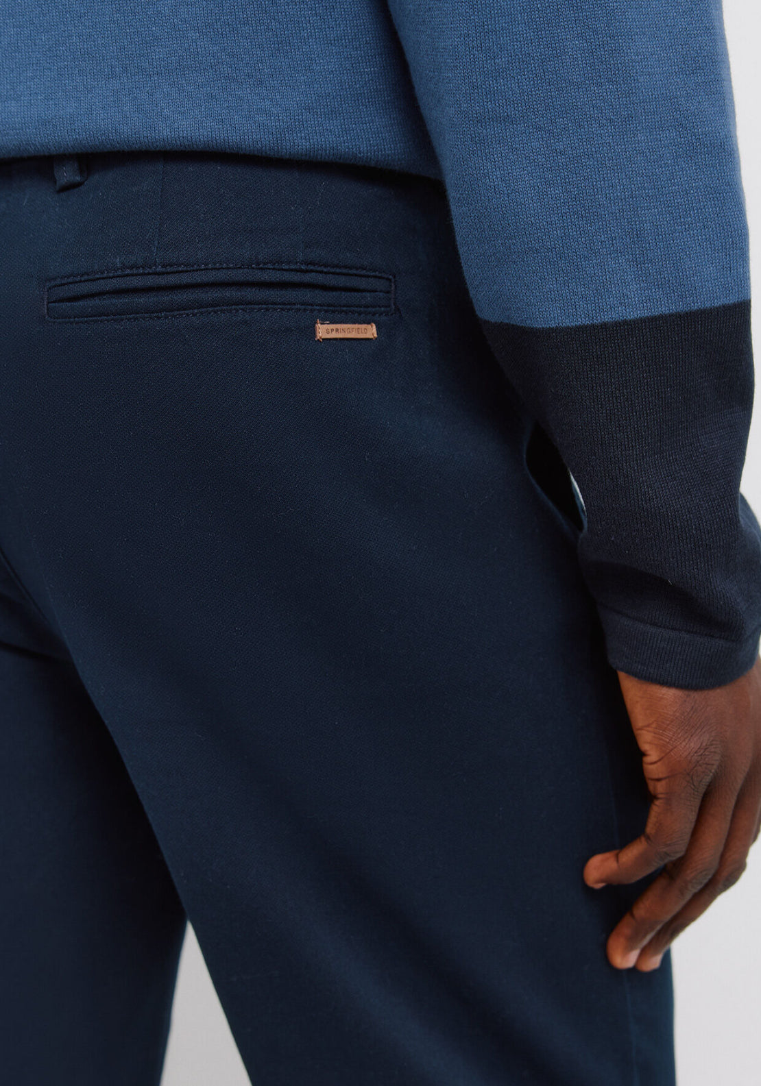 Regular Fit Chinos - Dark Blue
