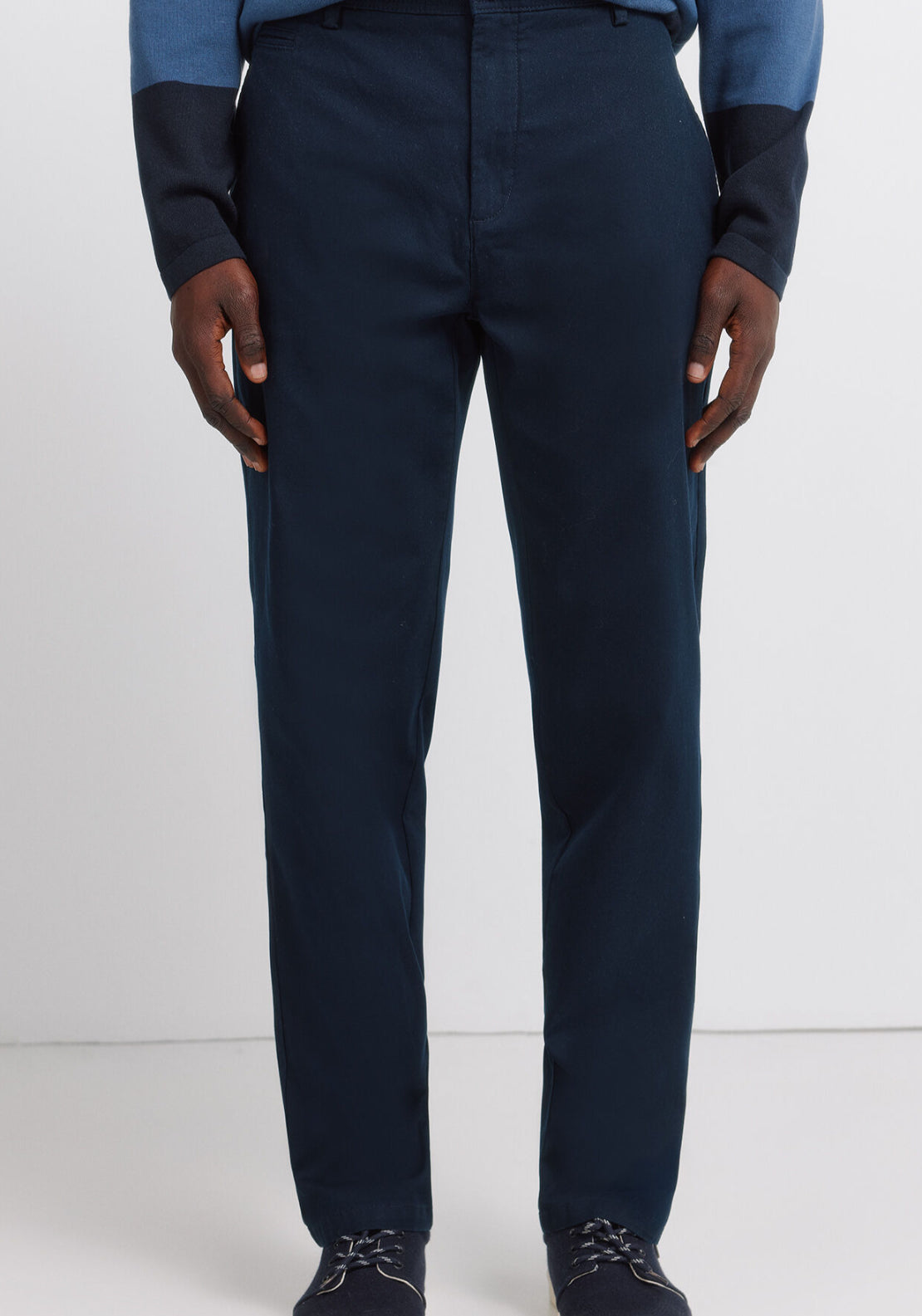 Regular Fit Chinos - Dark Blue