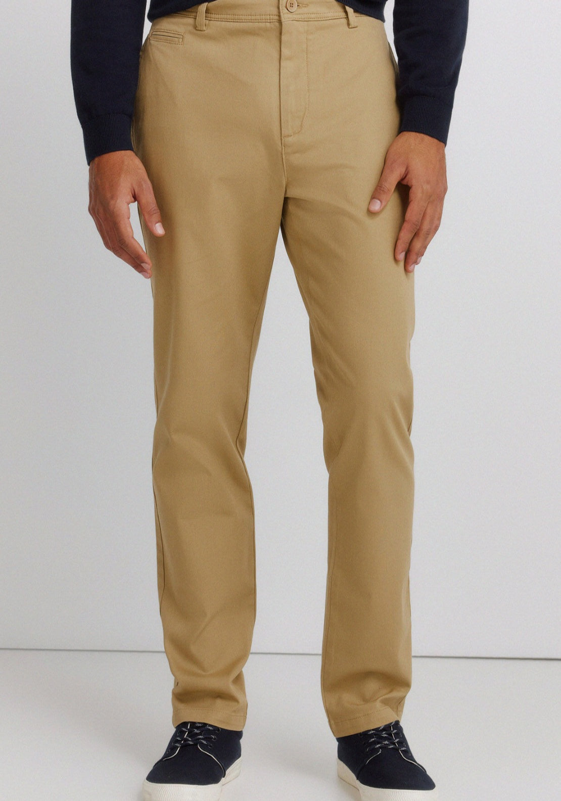 Regular Fit Chinos - Beige/camel