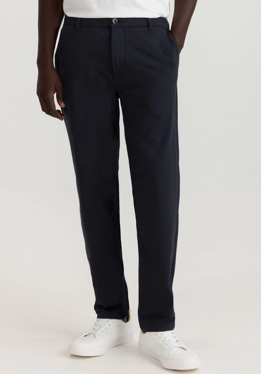 Slim Knit Chino - Blue