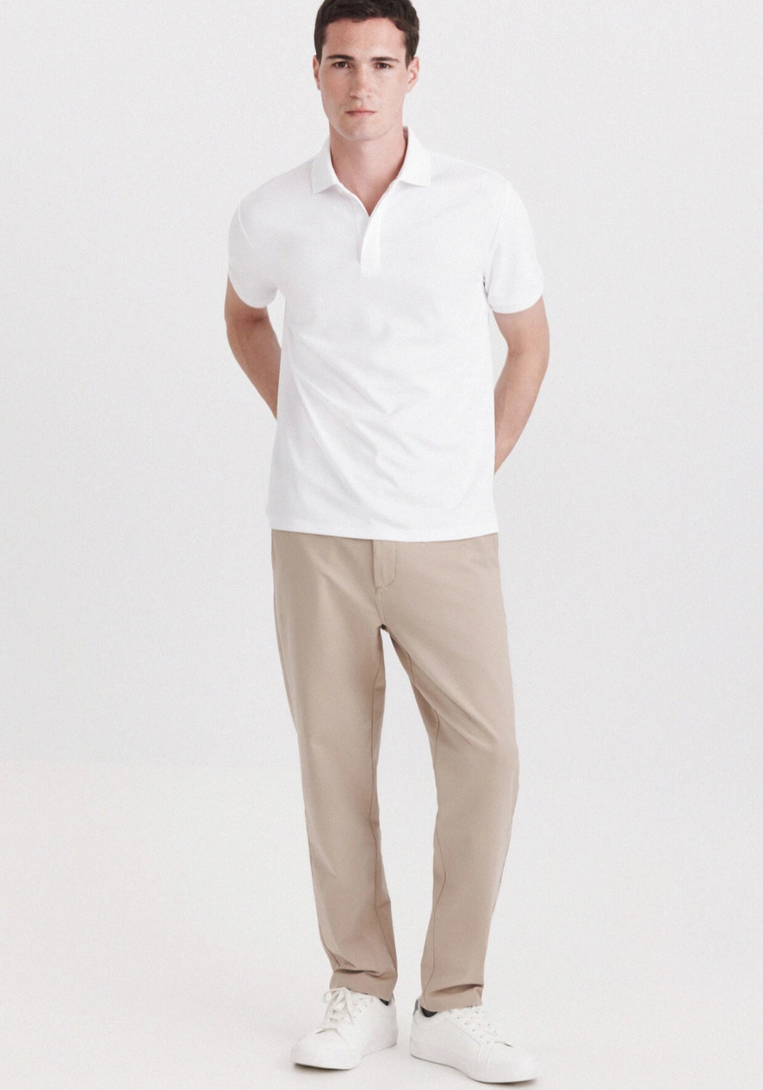 Slim Knit Chino - Beige