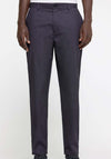 Textured two-tone formal chinos - Grey