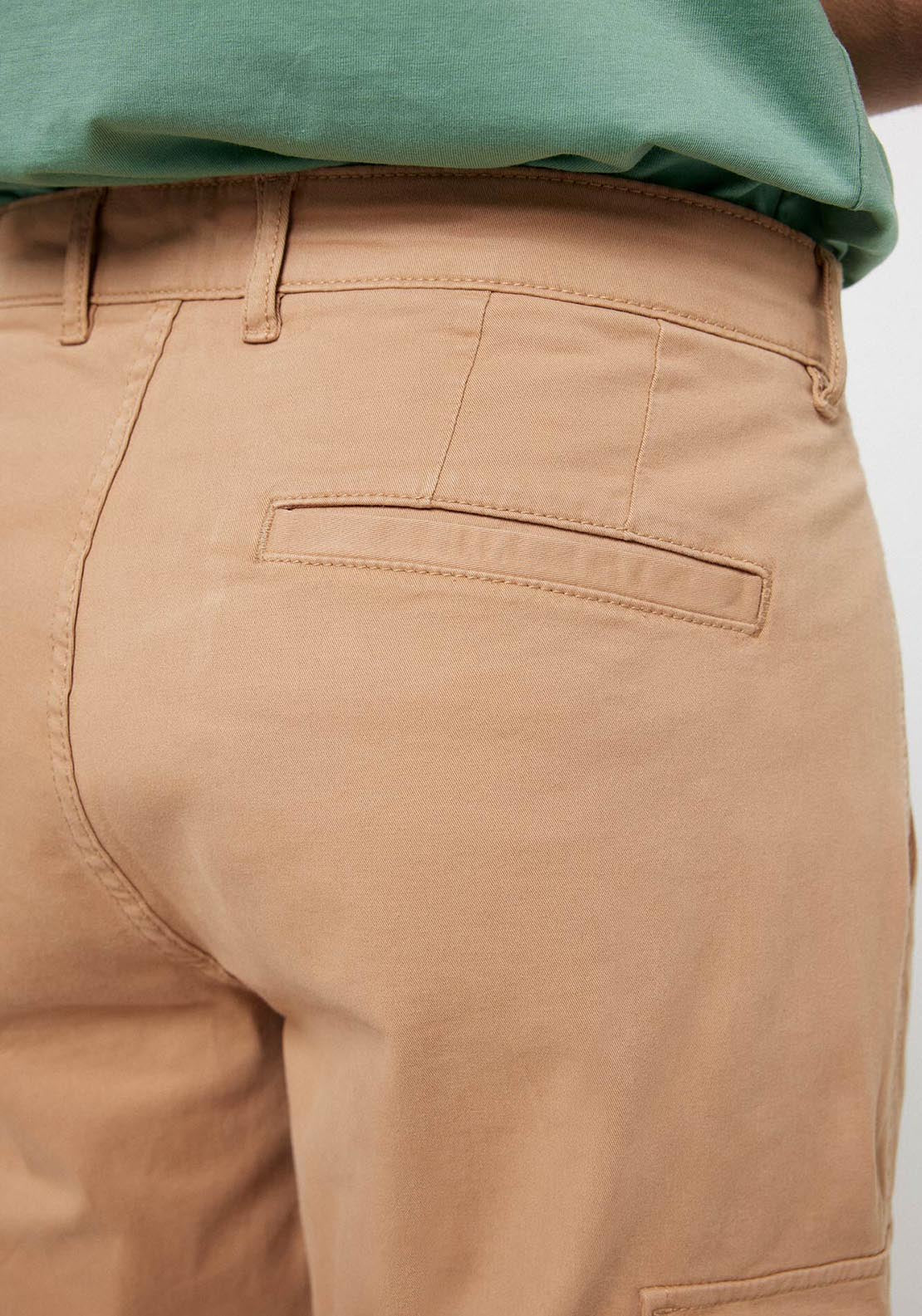 Springfield Cargo trousers - Blue / Camel 6 Shaws Department Stores