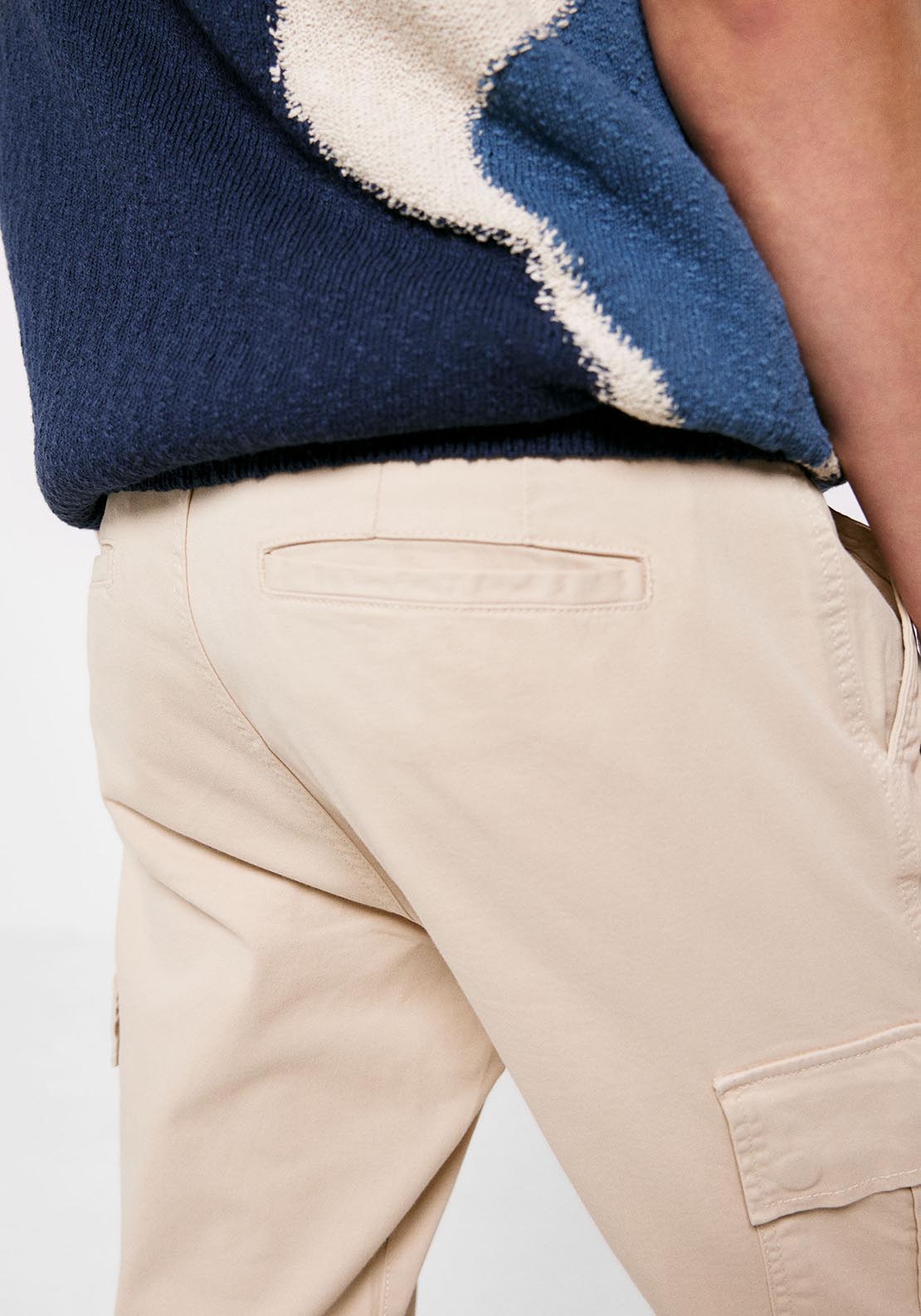 Springfield Cargo trousers - White 5 Shaws Department Stores
