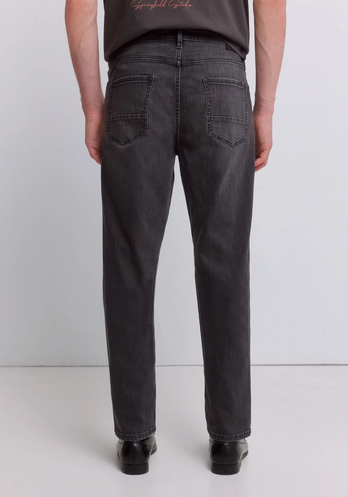 Slim Fit Lightweight Jeans - Grey