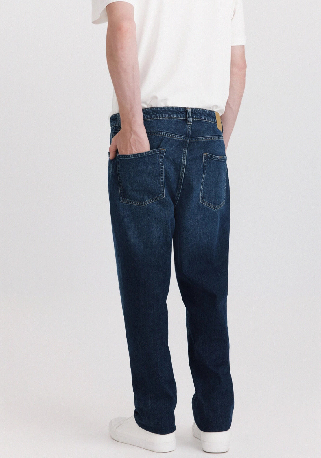 Reg Fit Lightweight Jeans - Blue