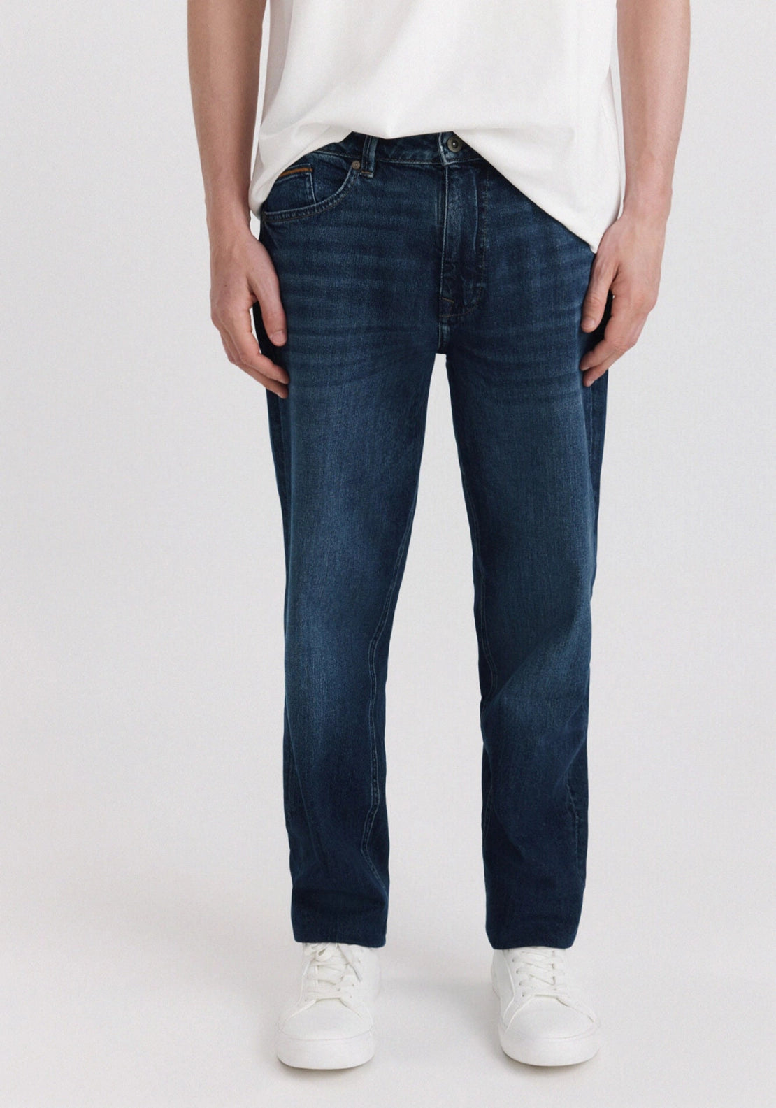 Reg Fit Lightweight Jeans - Blue
