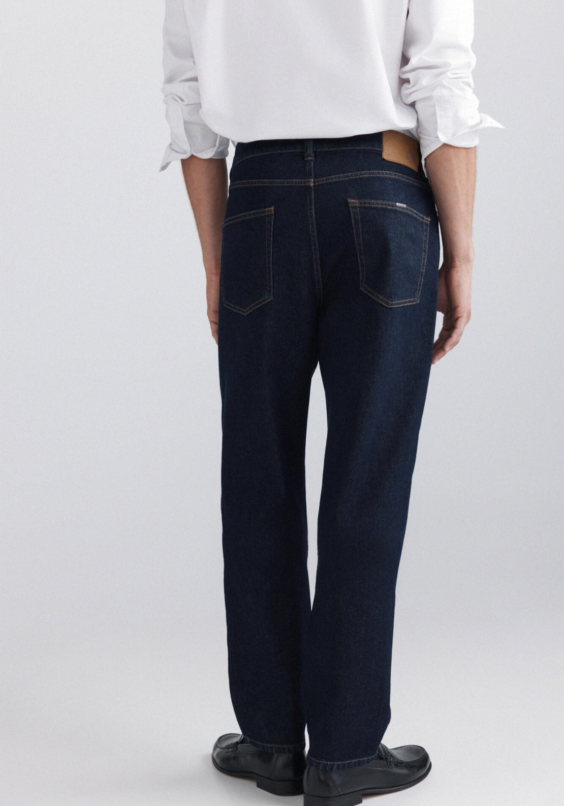 Reg Fit Lightweight Jeans - Navy