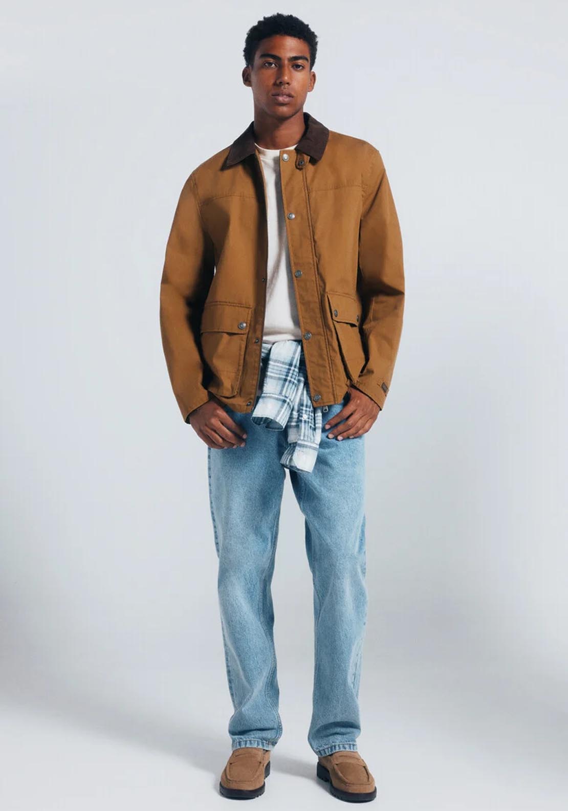 Springfield Short Barbour Jacket - Gold 6 Shaws Department Stores