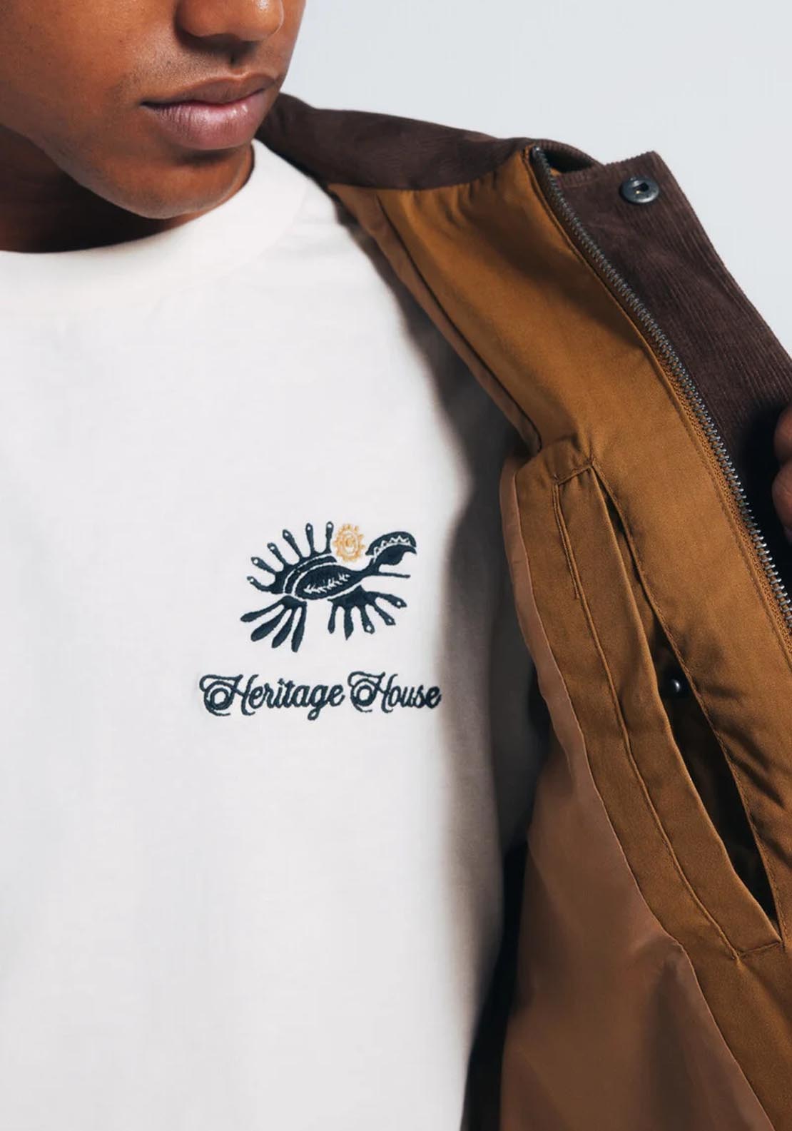 Springfield Short Barbour Jacket - Gold 4 Shaws Department Stores